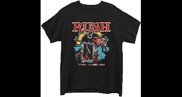 Rush - Moving Pictures Heren T-shirt - 2XL - Zwart
