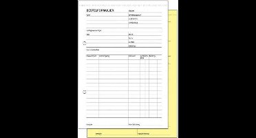 Sigel Expres Bedrijfsformulieren Bestelformulier, A5, 2x50 vel (krimp 5 stuks)