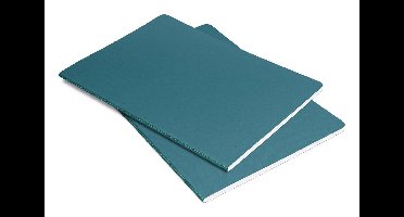 Sigel notitieboek Linescape, A5, geruit, blauw/neongroen