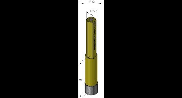 Profit gatzaag/boor diamond dry - ø12mm - zeskant 8mm