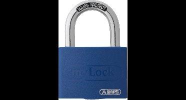 Abus aluminium hangslot T65AL/40 blauw