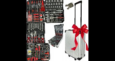 Eurotec Gereedschapskoffer 300 Delen - Complete Set met Doppen & Bits