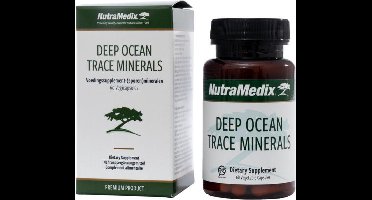 Nutramedix Deep ocean trace minerals 60 Vegetarische capsules