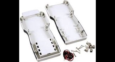 Hammond Electronics 1553TGYBAT – Handbehuizing – 210 x 100 x 32 – ABS – Grijs
