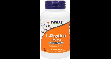 Now Foods L-Proline 500mg (120) Standard - Aminozuren - Aminozuur-Mix