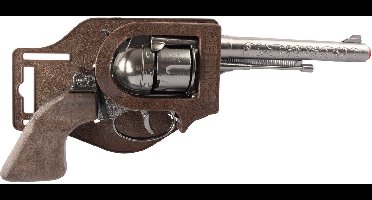 OttoSimon speelgoed pistool 12 schoten kunststof cowboy revolver.