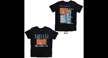 Nirvana - Waves Heren Tshirt - S - Zwart