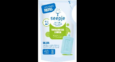 Seepje - Afwasmiddel Re-fill Tintelfrisse Limoen Geur - 8 x 500 ml - Voordeelverpakking