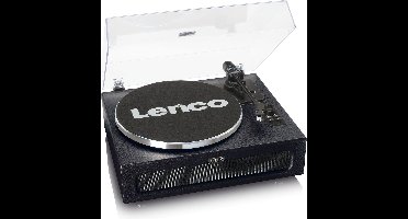 Lenco Platenspeler met Bluetooth - Vier ingebouwde Speakers 40W RMS - LS-430BK - Zwart