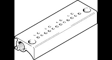 Festo Aansluitblok - 197217 - P2U7Q
