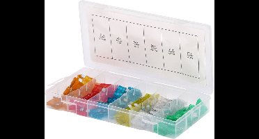 KS Tools 970.0250 970.0250 Standaard steekzekering (auto) 5 A, 10 A, 15 A, 20 A, 25 A, 30 A 120 onderdelen