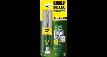 UHU PLUS ENDFEST Zwei-Komponentenkleber 45585 25 g Pasta 24 ml