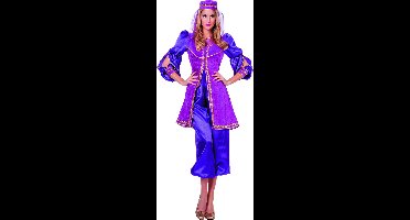 Oosterse verkleedkleding paars elite - Maat 44
