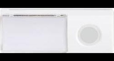 Draadloze deurbel Zender Met naambord Heidemann 70886 HX Glow