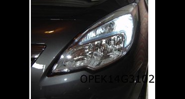 Opel Karl Koplamp Rechts (auto. dimlict/ LED DRL T7E) Origineel! 42686856