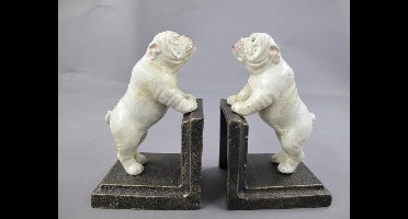MadDeco - Gietijzeren - boekensteun - bulldog