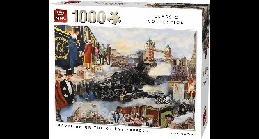 Oriënt Express-Treinreis Legpuzzel King 1000 stukjes Volwassenen
