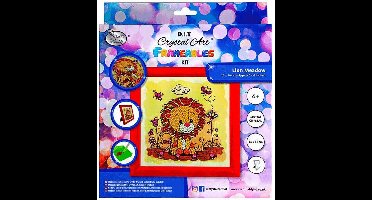 Craft Buddy D.I.Y. Crystal Art Leeuw