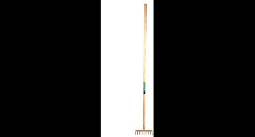 MM Eurotool Zware tuinhark met houten steel 160 cm | 8 tot 16 tanden 14tds