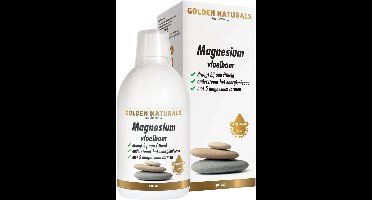 Golden Naturals Magnesium vloeibaar (400 milliliter)
