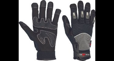 SafeWorker MARK TL DEFEND handschoen 01010178 - 6 stuks - Grijs/Zwart - 10