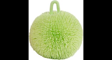 Van Manen Knijpbal Fluffy Junior 9 Cm Siliconen Groen