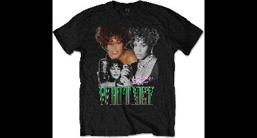 Whitney Houston - Always Love You Homage Heren T-shirt - L - Zwart