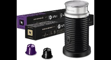 Nespresso - Aeroccino 3 - Melkopschuimer + 20 Nespresso capsules