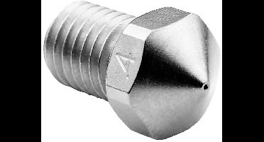 Micro-Swiss MicroSwiss-mondstuk 0,4 mm voor Dremel Digile 3D45 Plated A2 Hardened Steel Nozzle M2586-04