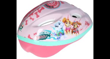 Paw Patrol Fietshelm - Kinderhelm - Geschikt voor Fietsen, Skaten & Steppen - Verstelbaar - Maat 52-56 cm - Roze