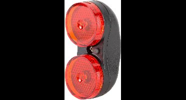 Ikzi Light Achterlicht Dobbel Led Spatbord Rood/zwart