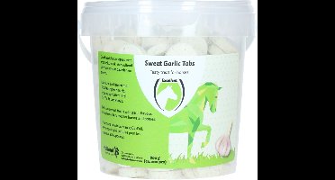 Excellent Sweet tabs knoflook – Paarden – 100 stuks- Aanvullend paardenvoer - Alle leeftijden