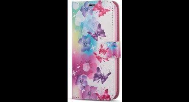 Print Hoesje geschikt voor Samsung Galaxy A35 5G hoesje/book case met pasjeshouder hoge kwaliteit (4)