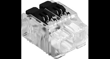 OBO Bettermann 2054422 61 HSK42 Flexibel: 0.02-4 mm² Massief: 0.02-2.5 mm² Aantal polen: 2 100 stuk(s) Transparant
