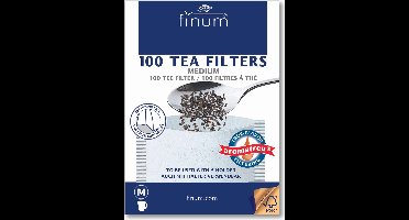 Pit&Pit - Thee filterzakjes - Large L - Voor 4 à 6 kopjes - Papieren theezakjes