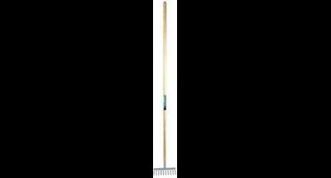 MM Eurotool Tuinhark 10 tanden met houten steel 160 cm | 25 cm werkbreedte 12tds