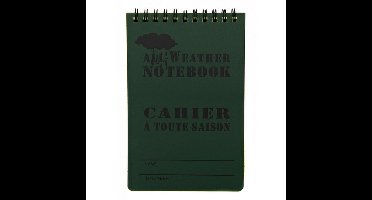 Notitieblok All Weather - 15x10 cm - Waterbestendig