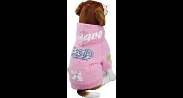 D&d dog jas bravedog roze