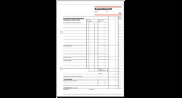 sigel formulierboek Kassenblock, 100 × 158 mm, 2 × 50 vel