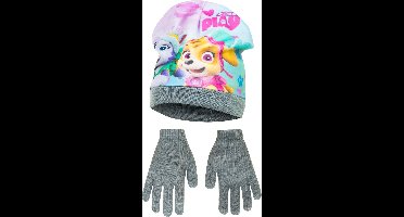 set van muts en handschoenen Paw Patrol - maat 54