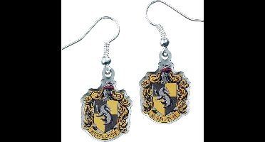 The Carat Shop - Harry Potter Hufflepuf Wapen Hanger Oorbellen