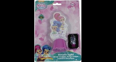 Spin Master Acryllampje Shimmer En Shine 13 Cm Roze