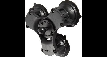 RAM Mount Triple Zuignapbasis met B-Kogel (25 mm) - RAP-B-365-224-1U