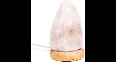 Mini Mood zoutlampje wit ruw USB + LED - 9 - 600 - L