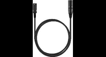 Beyerdynamic-K 190.41 - Connecting Cable for Headphones - 1,5m - Zwart