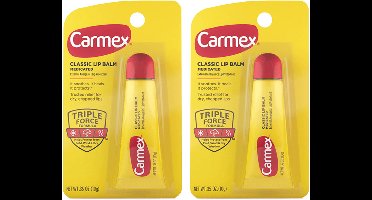Carmex Classic Medicated - Lippenbalsem - Bescherming tegen kou, 2-pack