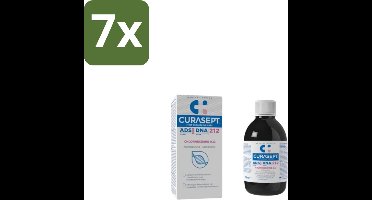 7 x Curasept – Mondspoeling – ADS DNA 212 CHX 0,12% – 200 ml - Mondspoeling - Chloorhexidine - Tandvlees - Tandplak - Mondhygiëne