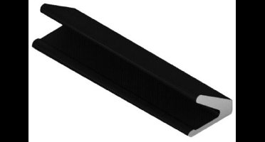 Q-lon 3121 tochtstrip zelfklevend zwart - 25 meter