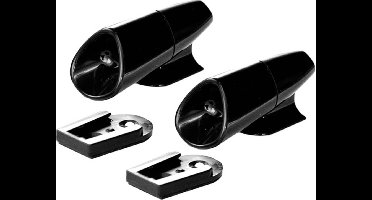 HP Autozubehör Wildwarner Set Clip ABS kunststof Kentekenframe (l x b x h) 5.9 x 2.5 x 3 cm