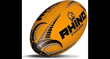 Rhino Cycloon Rugbybal Fluo Oranje - Maat 4